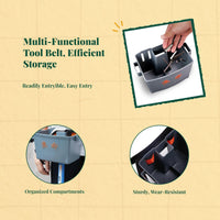 Carpenter tool organizer waist bag
