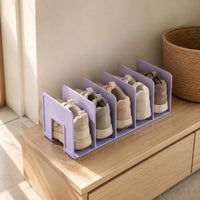 Children's Shoe Rack Space-Saving Baby Shoe Organizer Easy to Clean for Entryway