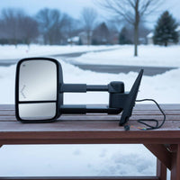 Power Heated Tow Mirror Easy Installation Heated Towing Mirror for Hauling