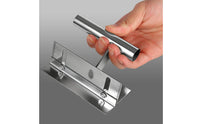 Long-Lasting Stainless Steel Plastering Trowel Rust Resistant Drywall Finishing Corner Tool High Hardness Drywall Corner Tool Easy to Clean for Masons, Plasterers, Construction Workers, Home Improvement
