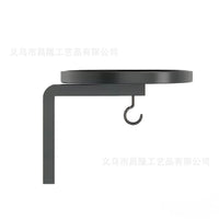 Wall Plant Hook Bracket with Integrated Hook, Quick Install, Indoor/Outdoor, Metal, CL-518