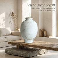 Wabi-Sabi Ceramic Vase, Small, Light Luxury Style