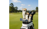 Tiger Driver Headcover Easy On and Detach Tiger Sport Headcover Creature Sport Club Cover Adds Character Embroidered Design