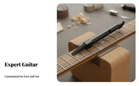 Lightweight Guitar Fret Polishing Pen Polished Finish Guitar Fret Sanding Tool Protects Fretboard for DIY Enthusiasts, Repair Shop