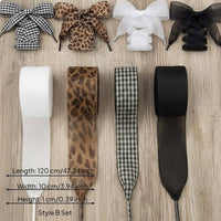 4 Pieces Wide Ribbon Shoelace Cute Look Fashion Sneaker Laces Colorful
