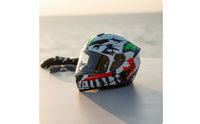 Aerodynamic Full Face | Ventilated, Full Face Helmet, for Karting