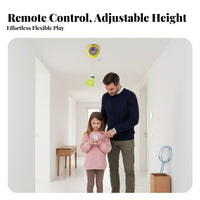 Electric Badminton Return Easy Installation Solo Badminton Practice Machine Adjustable Height Ceiling Mounted Shuttlecock for Indoors