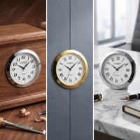Clock Insert Mini Replacement Clock Insert Compact for Crafters, DIY Crafts