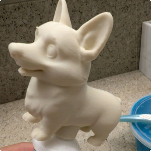 Corgi Toothpaste Cap Funny Bathroom Accessory Cute