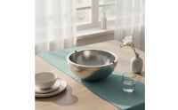 Bowl with Water-Filled Culinary DesignGrade Insulated-Wall Bowl Rust-Resistant Tableware for Buffet, Kitchen