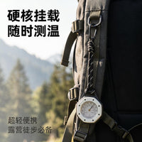 Mechanical Thermometer Backpack Clip for Outdoor Activities