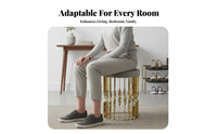 Padded Entryway Seat adaptable U-Shaped Bench Sturdy Construction for Homeowners