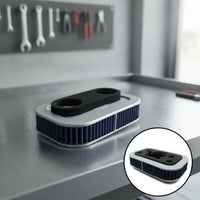Engine Air Filter Component Replacement Motorcycle Air Filter Pleated Direct-Fit for Garage Repairs