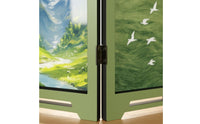 Chinese Design Desk Ornament High-Quality Printing Desktop Folding Screen