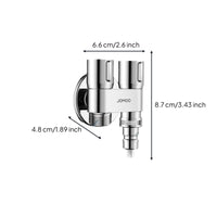 Washing machine faucet splitter