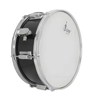 School Band 14 Inch Snare Drum Included Drumsticks Marching Snare Drum Sharp Sound Percussion Instrument Chrome Finish for Stage Performance
