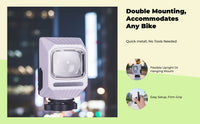 Waterproof USB bike headlight