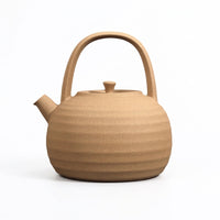 Maifan Stone Teapot with Candle Stove - New Chinese Style