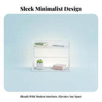 Multi-Compartment Desk Organizer Space-Saving desktop storage rack and complimentary Standing