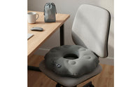 Flower Shaped Seat Cushion Breathable Pressure Relief Seat Pad Full-Day Comfort Inflatable Donut Cushion for Office Workers, Drivers, Travel, Car