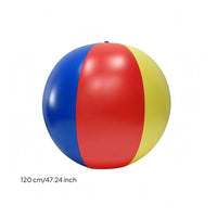 Glossy Panel Beach Ball Smooth Inflatable Beach Ball Bright Colors