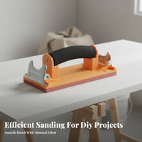 Strong Clamping Drywall Hand Sander Quick Paper Change Drywall Sanding Block Comfortable Grip for Home Improvement, Furniture Refinishing