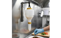Hanging Sauce Bottle 3.5 L Long Spout Dispenser Conical Body
