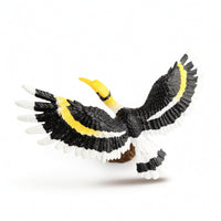 Lifelike Bird Figurine Realistic Bird Sculpture Plastic Decorative for Bookshelf, Patio
