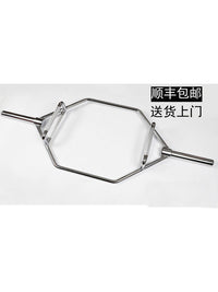 厂家包邮六角大环形运动健身器材室内六角杠铃六边形专业健身耸肩