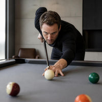 Carbon Fiber Pool Cue Stick with Accelerated Taper Shaft for Enhanced Performance