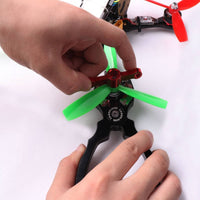 2 Pieces Multifunctional FPV Engine Grip Pliers Allall-in-All-in-Single RC Engine Holder Aluminum Alloy