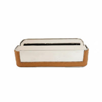 Metal Napkin Holder Sturdy Stainless Steel Tissue Box Minimalist Home Accessory for Hotel, Restaurant