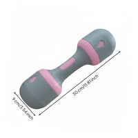 Small Dumbbell Set Low-Weight Dumbbells Easy to Hold Fitness Dumbbell Set for Home Workout