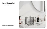 Multi-Compartment Cosmetic Box Space Saving Desktop Organizer Large Capacity