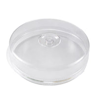Fitted Lid Acrylic Candy Box Shallow Round Candy Box