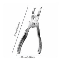 Chicken Feet Deboner Labor-Saving Spring Fowl Deboning Tool Non-Slip Handle Multifunctional Kitchen Pliers for Home Cooks