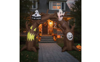 Inflatable Arch with Lights Lighted Inflatable Arch Spooky Decoration for Yard, Lawn, Party