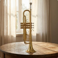 B♭ Trumpet Preserving 	 B Flats Trumpet Polished Brass Instrument for School Bands