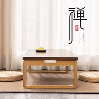 Folding Bamboo Tea Table with Japanese Style