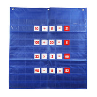 Number Learning Pocket Chart for Toddlers (1-100)