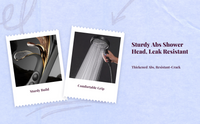 High-pressure handheld shower