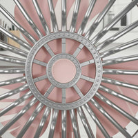 Retro Table Fan 3-Speed Mini Desk Fan Portable for Desktop, Students