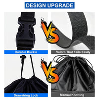 Quanjing Golf Cart Storage Bag with Closure