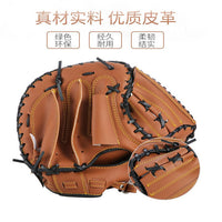 DL棒球手套 加厚PVC捕手手套 接球 打击手套成人用 厂家直销