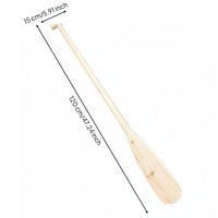 Dragon Boat Paddle Decorative Prop Wooden Paddle Polished Surface