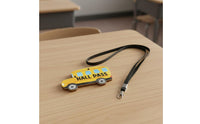 Waterproof Classroom Hallway Pass Long-Lasting Restroom Pass Badge Lightweight for Students