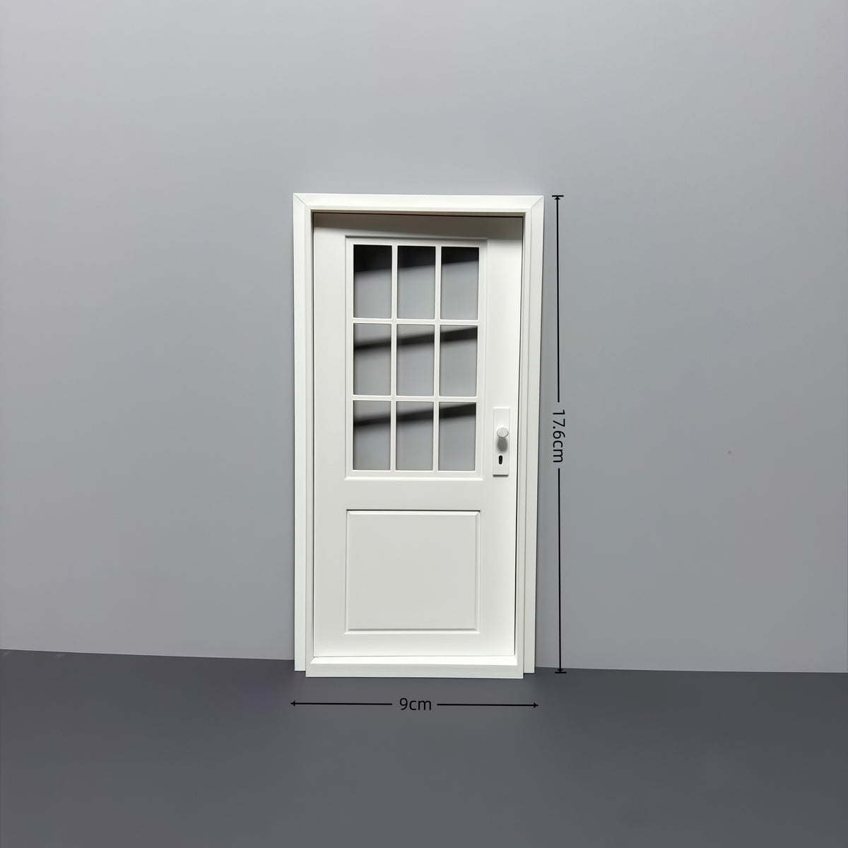White / Hollow Door