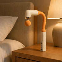 U-Shaped Massage Button Controls Handheld Fascia Massager Curved Massage USB-C Charging Deep Tissue Massager Cordless