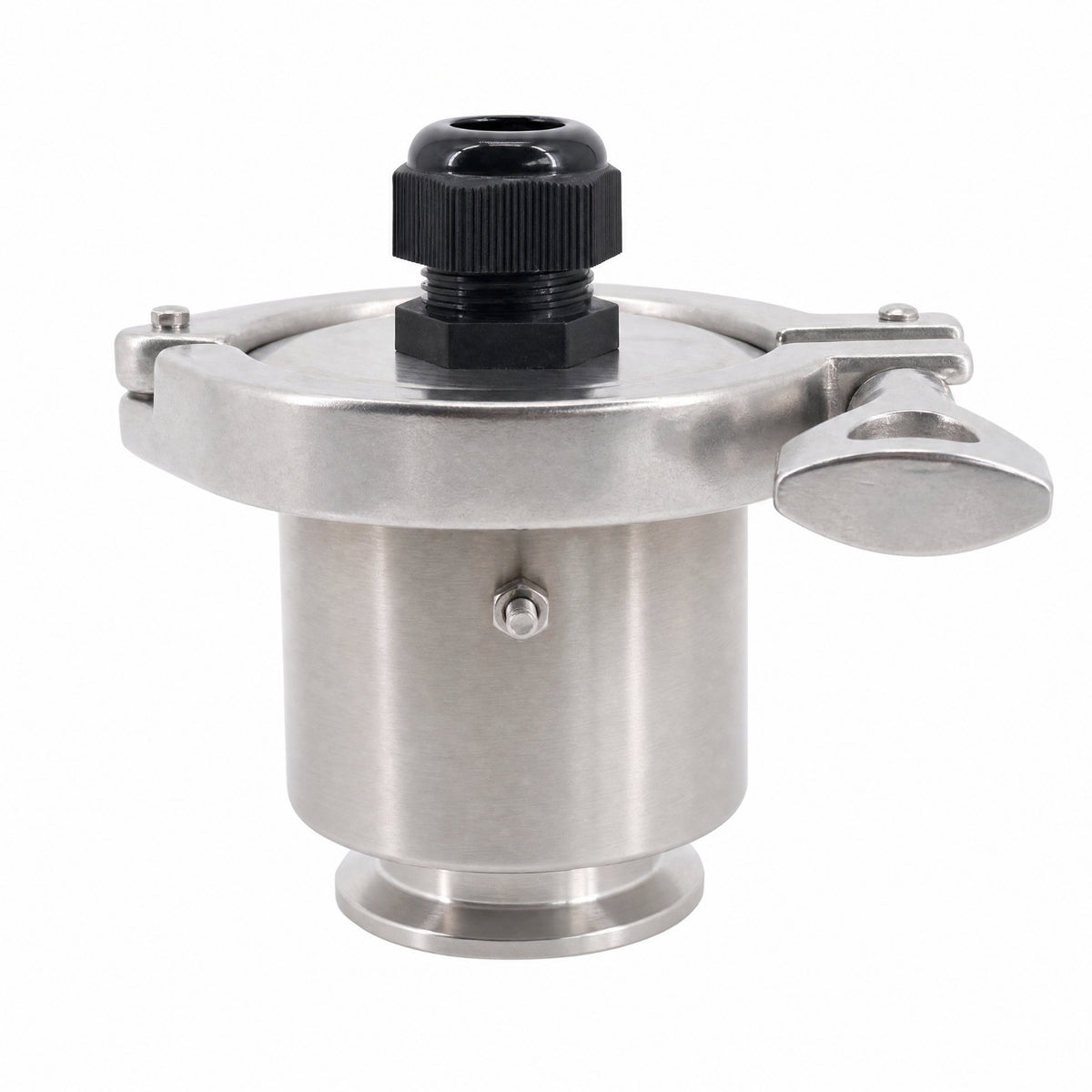 Heavy-Duty Heating Component Enclosure with Tri-Clamp Straight Heating Heating Component Housing Compact Hardware for Home Brewers