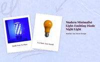 LED night light with remote dimming